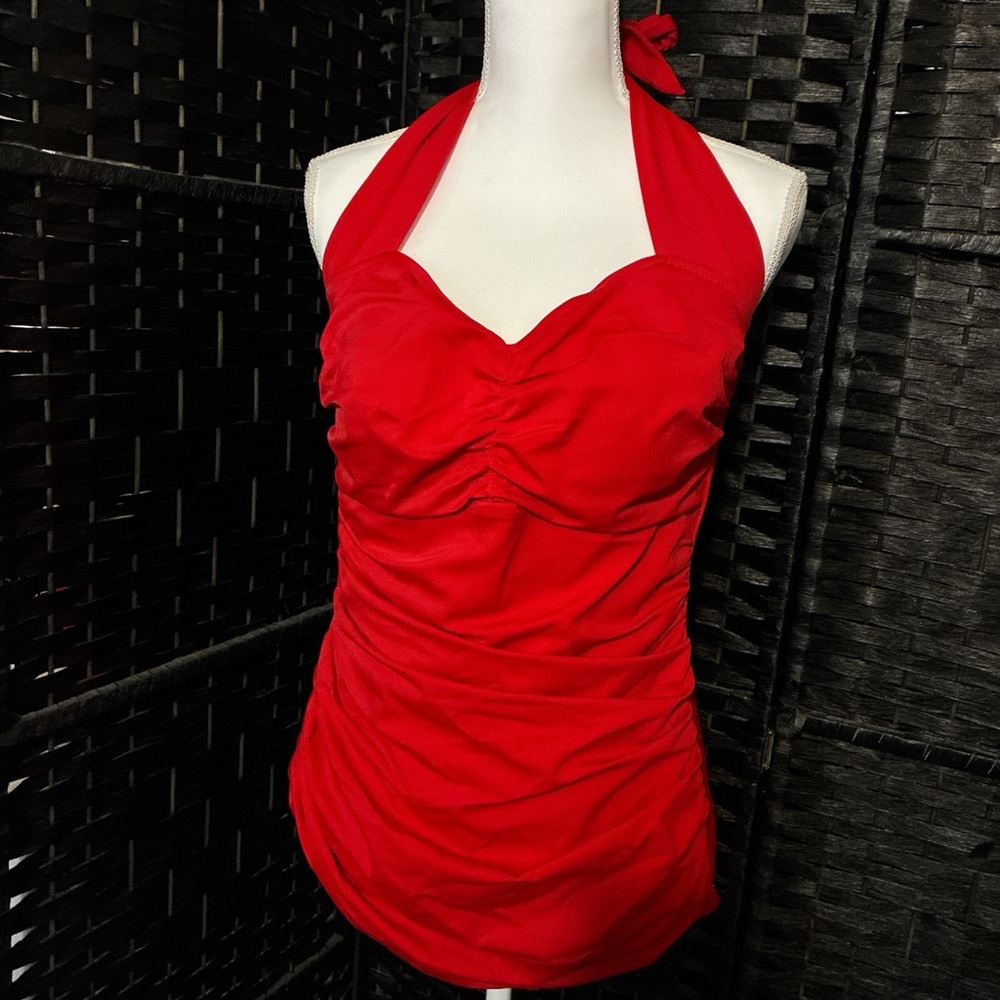 Catalina Bold Red Swimwear